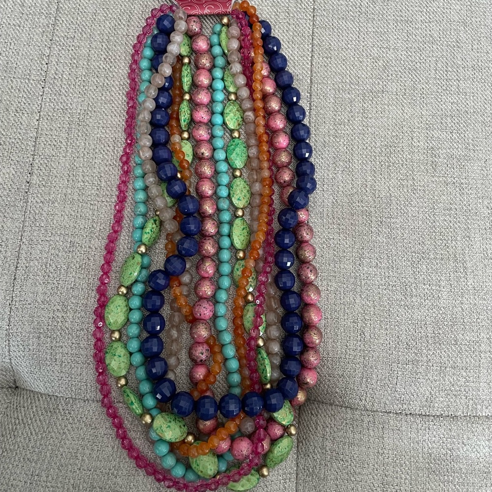 Charming Charlie Multicolor Beaded Necklace Set